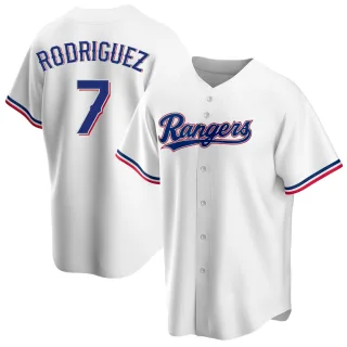 Texas Rangers Ivan Rodriguez Red Replica Men's Alternate Player